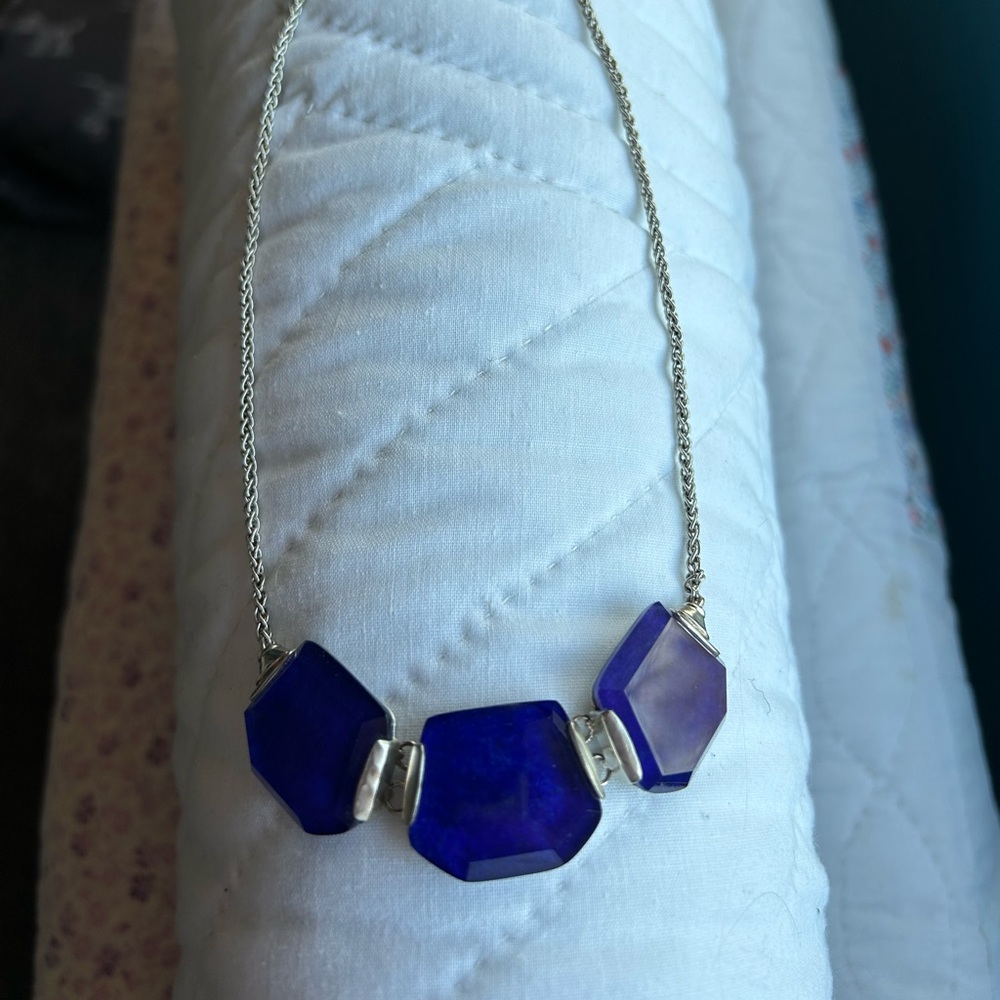 Silpada Lapis necklace